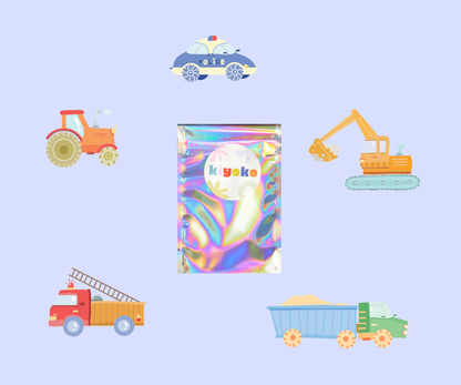 Vehicles DIY T-shirt Kit