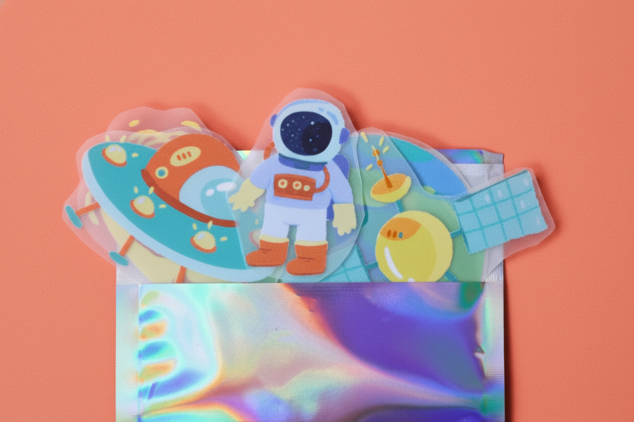 space themed DIY print kit 