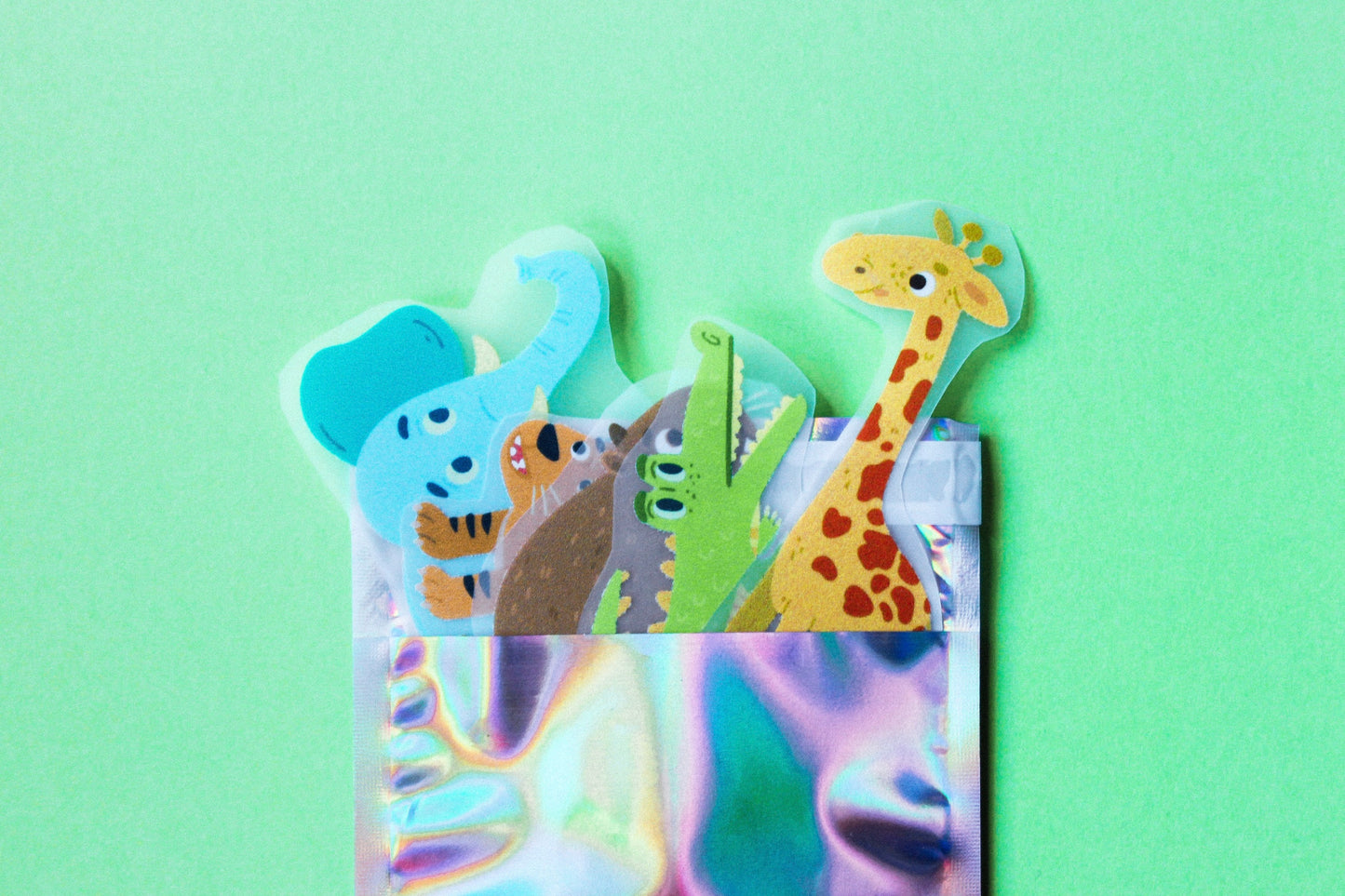 Jungle Animals DIY T-shirt Kit