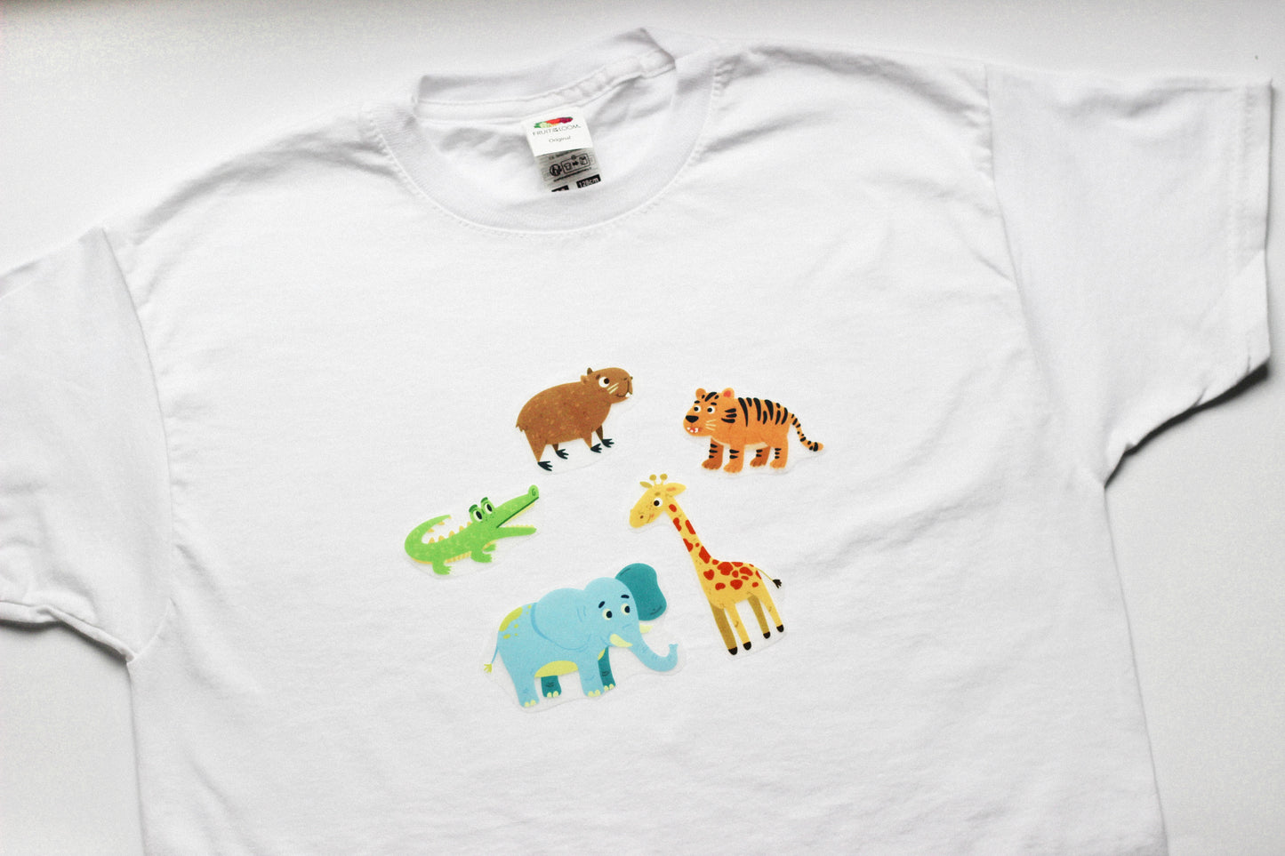 Jungle Animals DIY T-shirt Kit